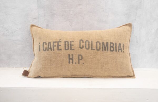 Cojín Yute Café de Colombia H.P